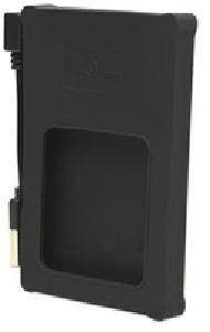 Manhattan Festplattengehäuse - Hi-Speed USB 2.0 - SATA - 2,5" - schwarz - Silikon - HDD-Gehäuse - 2.5 Zoll - SATA - 0,29 Gbit/s - Hot-Swap - Schwarz